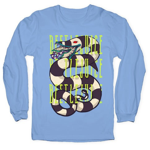 Beetlejuice Beetlejuice Beetlejuice Longsleeve Tee